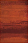 Calvin Klein CK10 Luster Wash Russet Tones SW01 Rust Area Rug main image