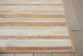 Calvin Klein CK17 Prairie PRA1 Beige Area Rug Detail Feature