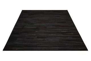 Calvin Klein CK17 Prairie PRA1 Black Area Rug Angle Shot