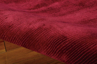 Calvin Klein CK18 Lunar LUN1 Garnet Area Rug Detail