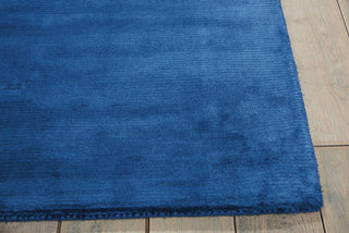 Calvin Klein CK18 Lunar LUN1 Blue Area Rug Detail