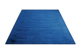 Calvin Klein CK18 Lunar LUN1 Blue Area Rug Angle Shot