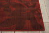 Calvin Klein CK19 Urban Winter Flower URB05 Garnet Area Rug Detail Feature