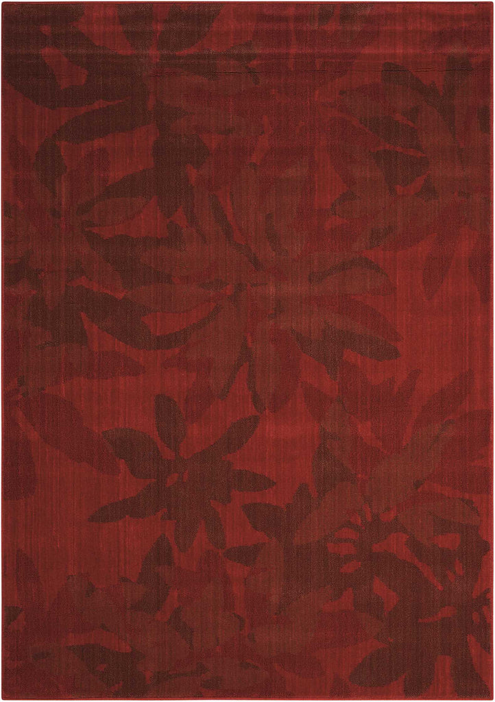 Calvin Klein CK19 Urban Winter Flower URB05 Garnet Area Rug main image
