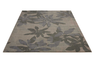 Calvin Klein CK19 Urban Winter Flower URB05 Vapor Area Rug Angle Shot