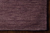Calvin Klein CK203 Haze Smoke HAC01 Elderberry Area Rug Corner Shot