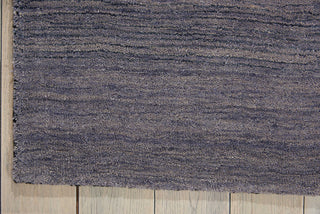 Calvin Klein CK203 Haze Smoke HAC01 Indigo Area Rug Corner Shot