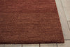 Calvin Klein CK203 Haze Smoke HAC01 Madder Area Rug Detail Feature