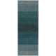 Calvin Klein CK206 Linear Glow Watercolor GLO01 Aqua Area Rug Runner