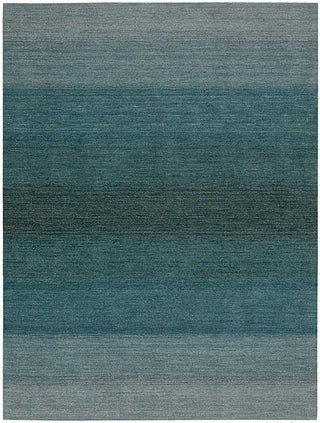 Calvin Klein CK206 Linear Glow Watercolor GLO01 Aqua Area Rug main image