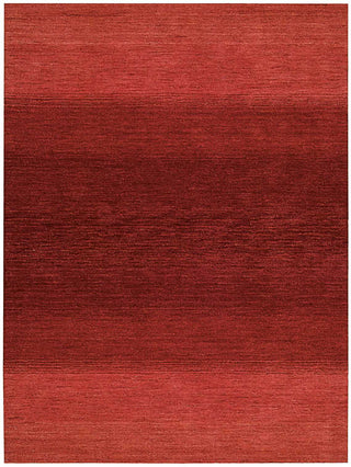 Calvin Klein CK206 Linear Glow Watercolor GLO01 Sumac Area Rug main image