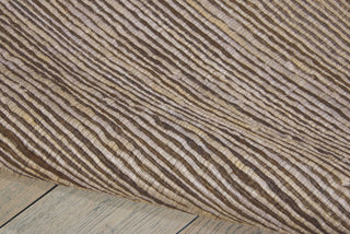 Calvin Klein CK220 Monsoon Goa MSN01 Loam Area Rug Detail