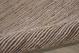 Calvin Klein CK220 Monsoon Goa MSN01 Loam Area Rug Detail