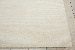 Calvin Klein CK221 Ravine Furrow RAV01 Bone Area Rug Detail Feature