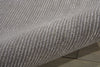 Calvin Klein CK221 Ravine Furrow RAV01 Fog Area Rug Detail