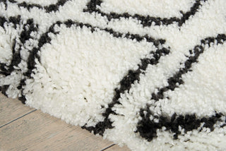 Calvin Klein CK222 Riad CKSH2 Ivory/Charcoal Area Rug Detail