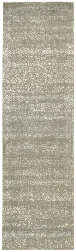 Calvin Klein CK32 Maya Tabriz MAY04 Abalone Area Rug Runner