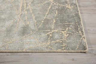 Calvin Klein CK32 Maya Etched Light MAY05 Mercury Area Rug Detail