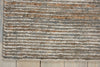 Calvin Klein CK33 Mesa Indus MSA01 Hematite Area Rug Corner Shot