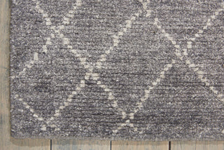 Calvin Klein CK38 Heath Alpine HEA01 Graphite Area Rug Corner Shot