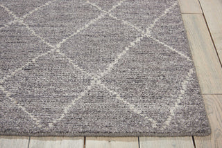 Calvin Klein CK38 Heath Alpine HEA01 Graphite Area Rug Detail Feature