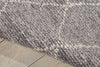 Calvin Klein CK38 Heath Alpine HEA01 Graphite Area Rug Detail
