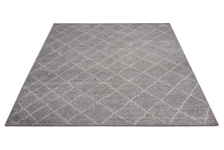 Calvin Klein CK38 Heath Alpine HEA01 Graphite Area Rug Angle Shot