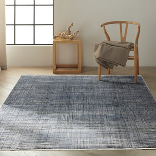 Calvin Klein Ck50 Balian CK54 Blue Area Rug Room Scene Feature