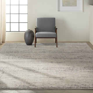 Calvin Klein Ck60 Ridge CK61 Ivory/Grey Area Rug