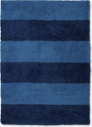 Calvin Klein CK720 Chicago Shag CK722 Blue Area Rug