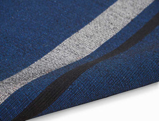 Calvin Klein Ck730 San Diego Cobalt/Black Area Rug Main Image