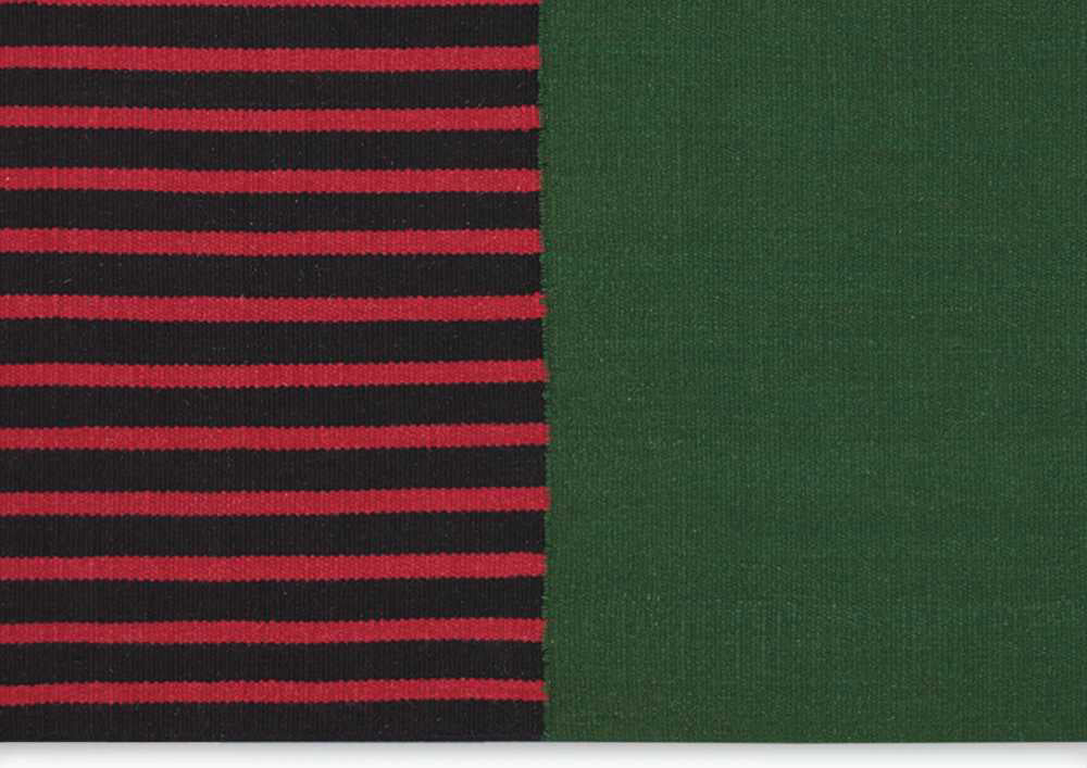 Calvin Klein CK750 Nashville Hunter Green/Magenta/Black Area Rug