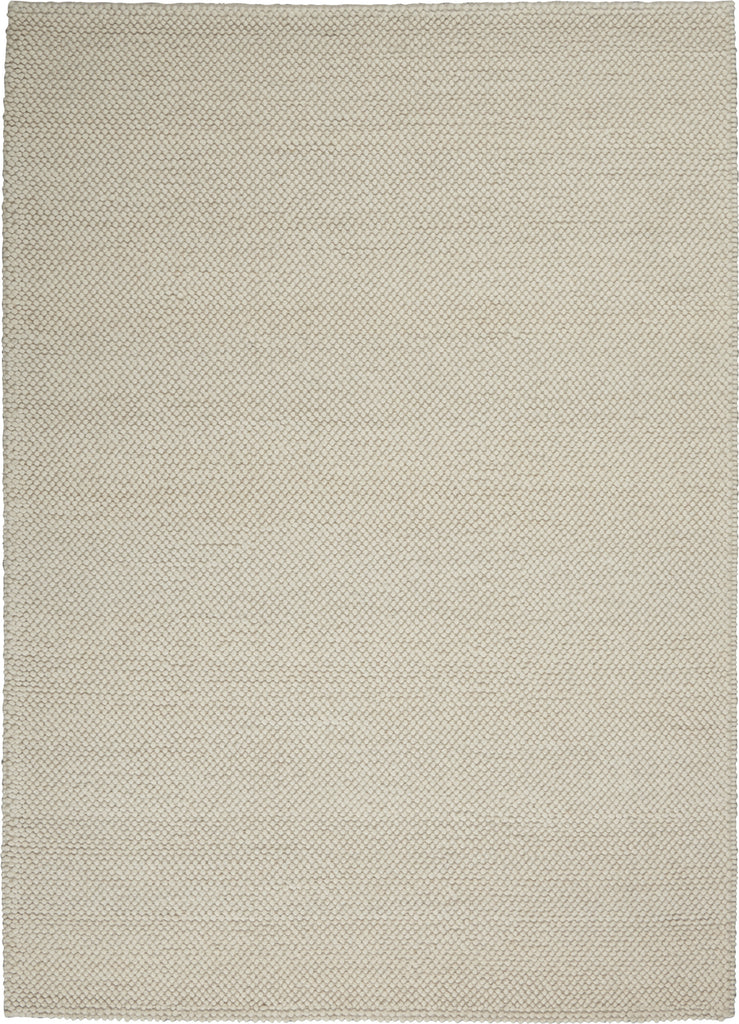 Calvin Klein CK80 Textured Dots Cream Area Rug