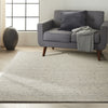 Calvin Klein CK80 Textured Dots Silver Area Rug