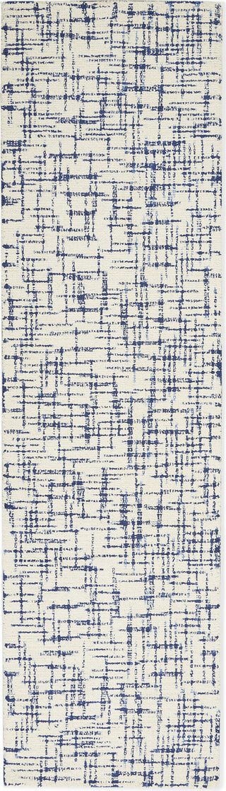 Calvin Klein CK820 Tucson Ivory/Navy Area Rug