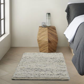 Calvin Klein Ck930 Agadir Silver Area Rug