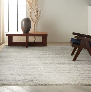 Calvin Klein Ck930 Agadir Silver Area Rug Room Scene Feature