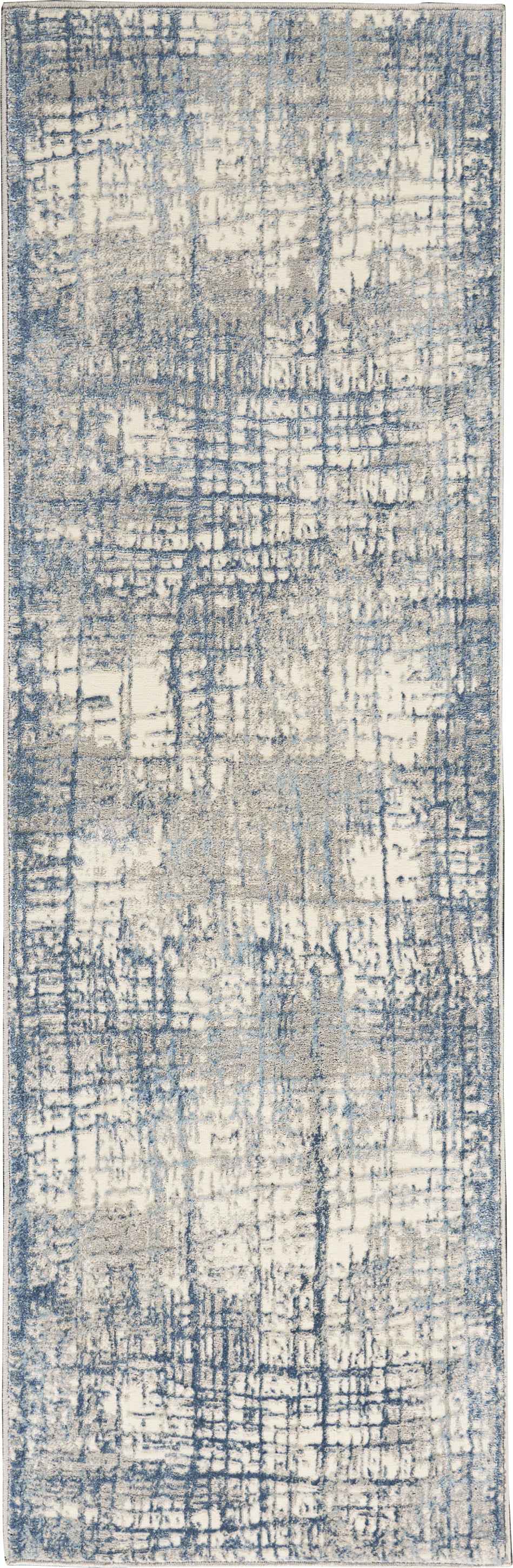 Calvin Klein CK950 Rush Ivory Blue Area Rug – Incredible Rugs and Decor