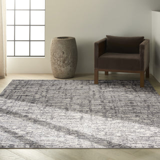 Calvin Klein CK950 Rush CK952 Ivory/Grey Area Rug Room Scene Feature