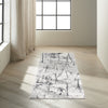 Calvin Klein CK970 Vapor CK972 Ivory/Grey Area Rug