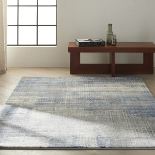 Calvin Klein Ck980 Torrent Ivory/Grey/Blue Area Rug