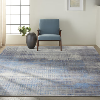 Calvin Klein Ck980 Torrent Ivory/Grey/Blue Area Rug