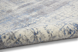 Calvin Klein Ck980 Torrent Ivory/Grey/Blue Area Rug