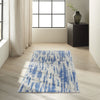 Calvin Klein Ck980 Torrent CK981 Ivory Blue Area Rug