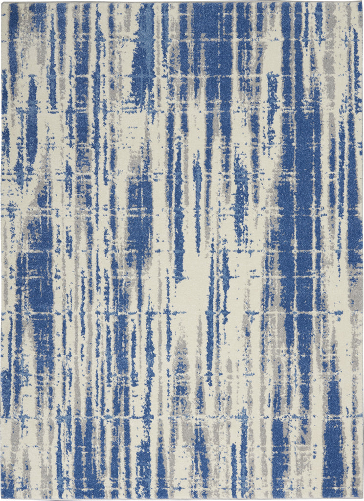 Calvin Klein Ck980 Torrent CK981 Ivory Blue Area Rug