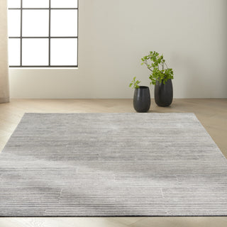 Calvin Klein CK990 Abyss Silver Grey Area Rug