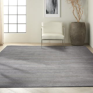 Calvin Klein CK990 Abyss Silver Grey Area Rug