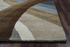 Rizzy Colours CL1679 Tan/Ivory/Brown Area Rug Edge Shot