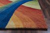 Rizzy Colours CL1810 Multi Area Rug Edge Shot