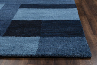 Rizzy Colours CL2819 Blue Area Rug Edge Shot